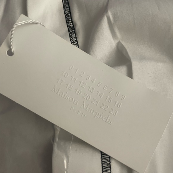 Maison Margiela Mens Cotton Stitch Shirt Sz 41/L - Picture 11 of 12